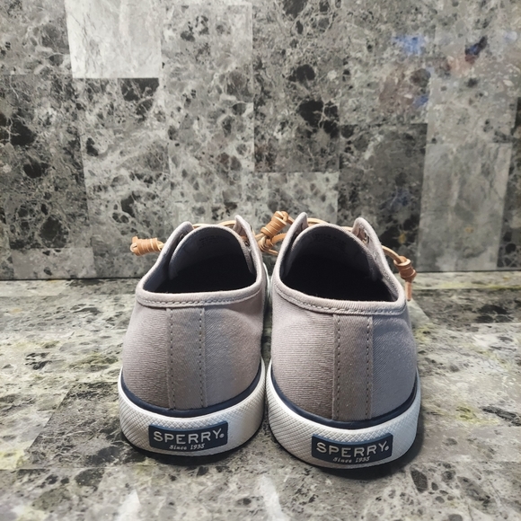 Sperry Top-Sider Women's Pier View Sneakers Canvas Grey STS95729 Sz. 8.5 M. - Picture 4 of 7